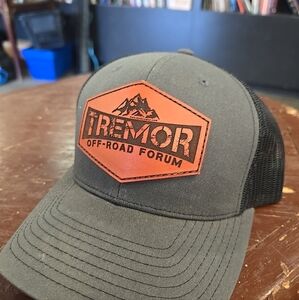 Off-Road Forum Black and Orange Cap